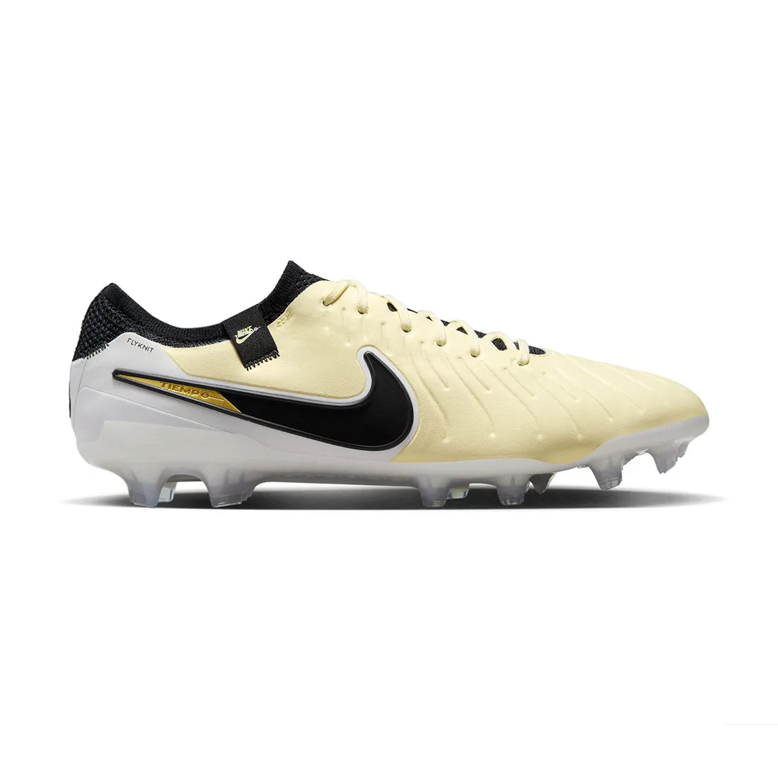 Nike Tiempo Legend 10 Elite Firm-Ground Low-Top Men's Football Boots Yellow