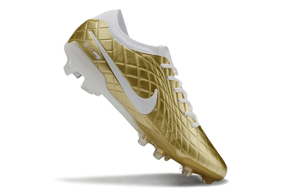 Nike Tiempo Legend - Gold | White