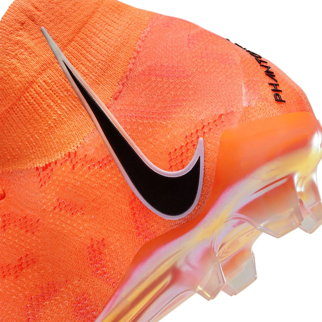 NIKE WOMEN'S PHANTOM LUNA ELITE NU FG FIRM-GROUND FOOTBALL BOOTS ORANGE