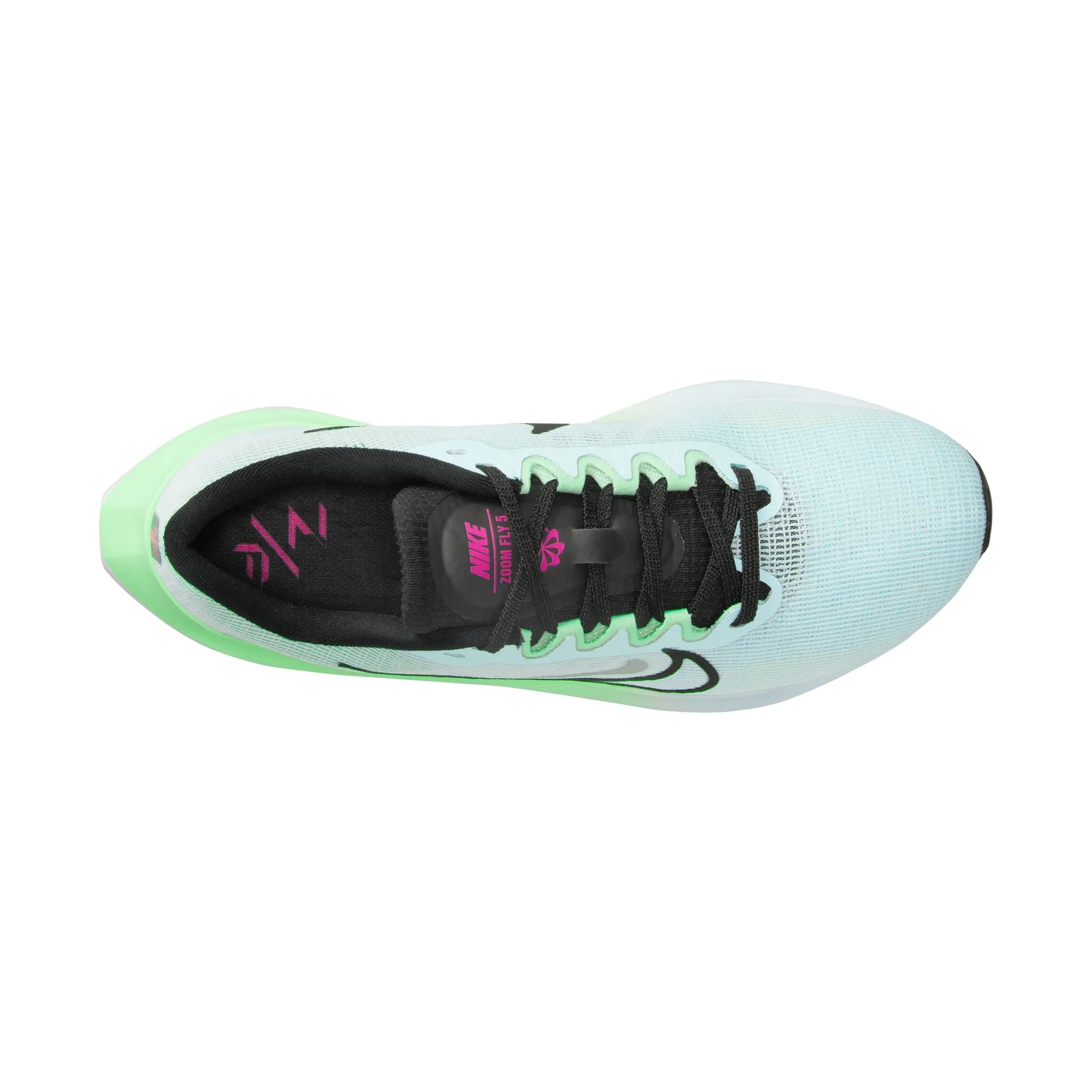 Nike Women's Zoom Fly 5 Running Shoes Glacier Blue / Vapour Green / Black