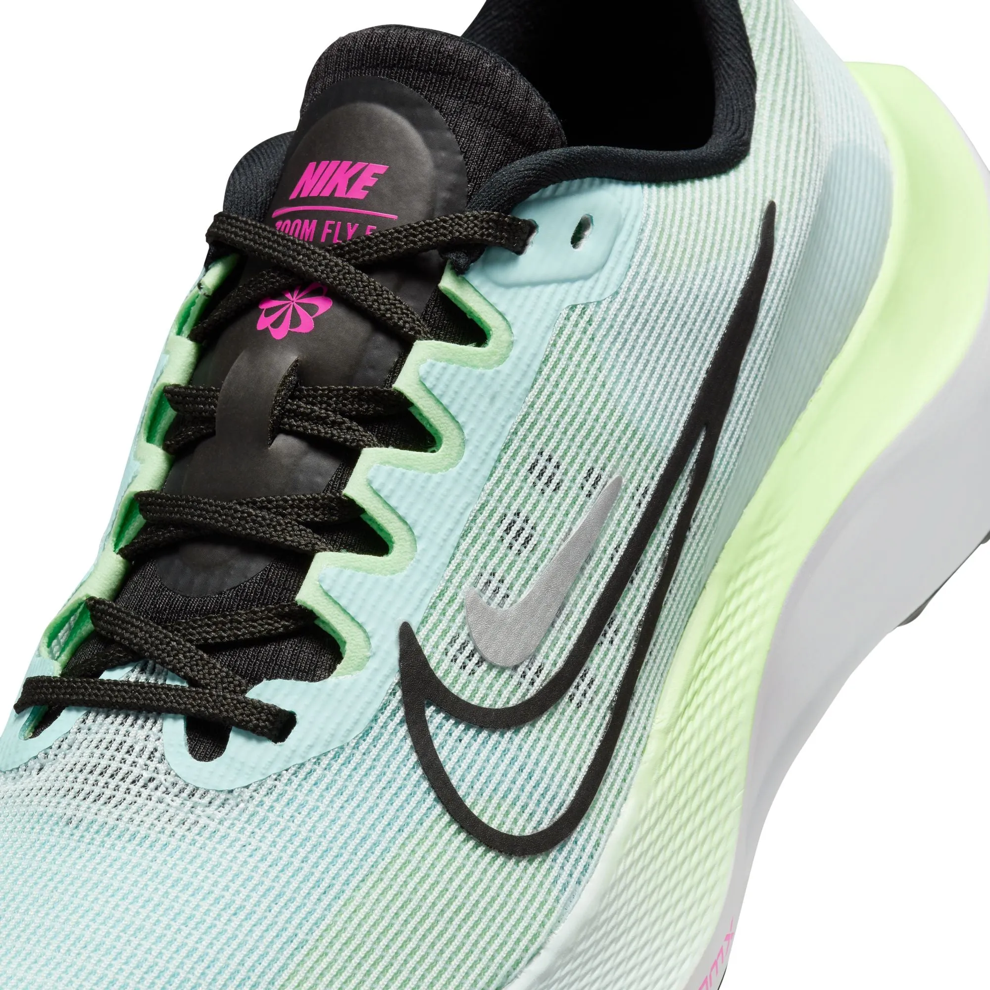 Nike Women's Zoom Fly 5 Running Shoes Glacier Blue / Vapour Green / Black