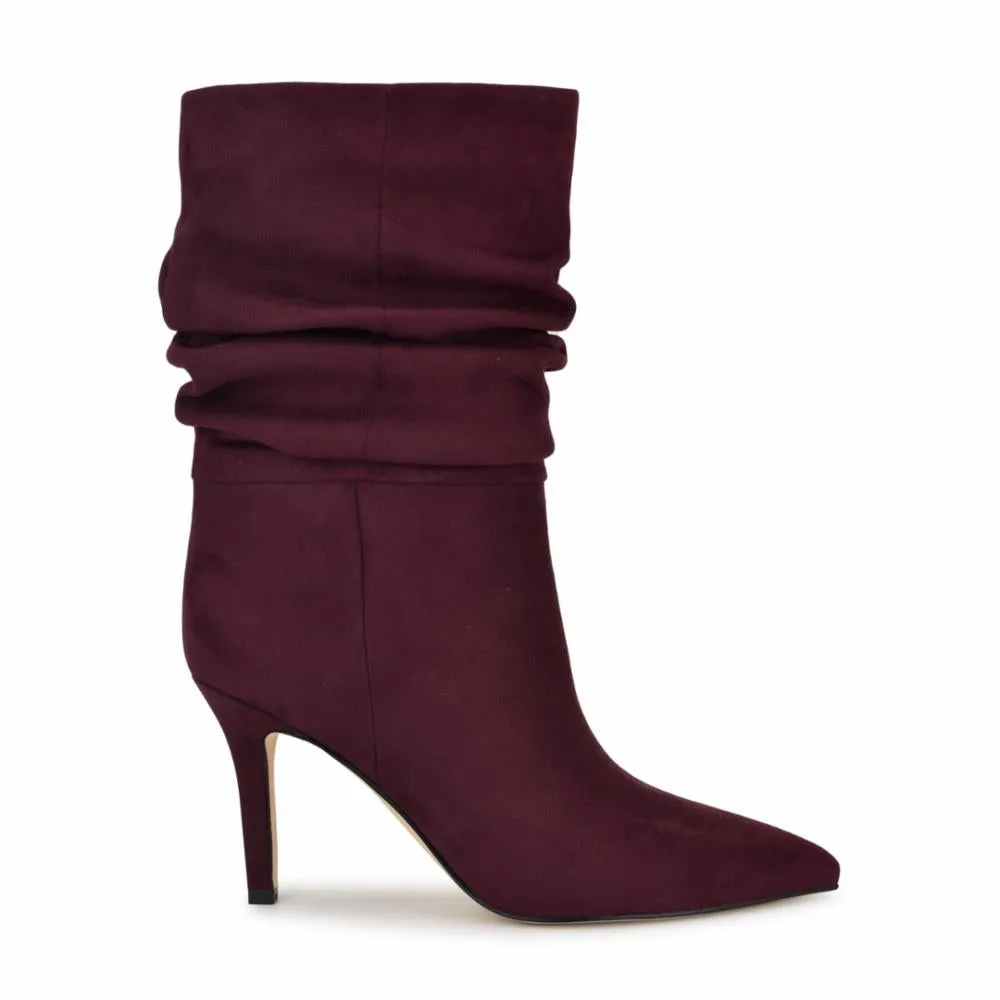 Nine West Women's Slouch2 Burgundy M