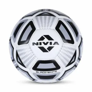 Nivia Black & White Football | KIBI Sports