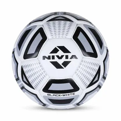 Nivia Black & White Football | KIBI Sports