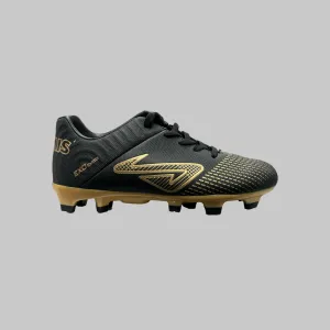 Nomis Immortal 2.0 FG Boots- Black/Gold- JUNIOR