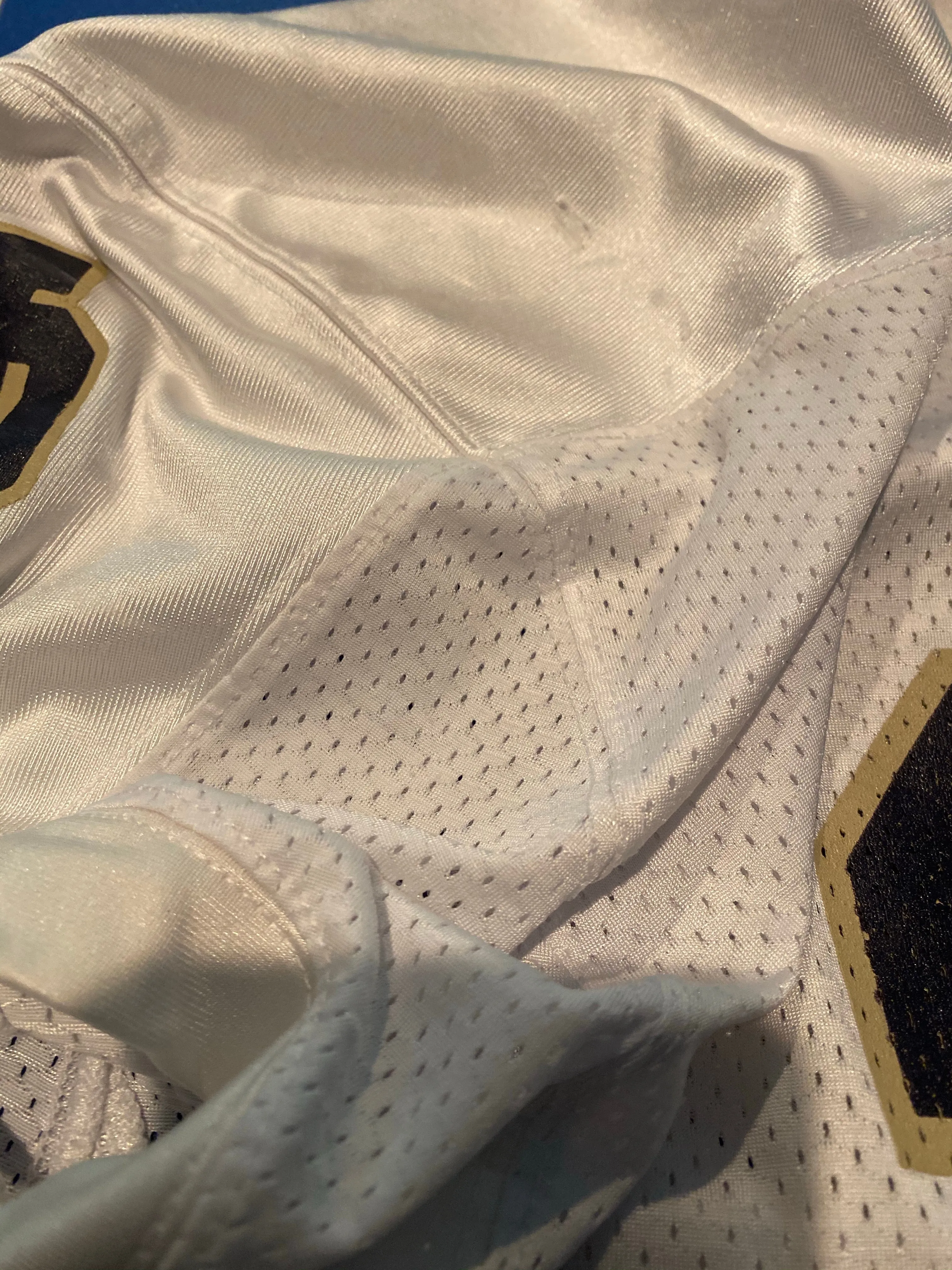 Notre Dame Football 2015 Practice Worn Game Jersey Under Armour #27