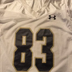 Notre Dame Football Practice Worn Game Jersey Under Armour #83