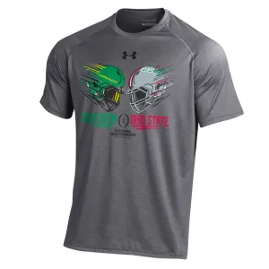 Ohio State Buckeyes Oregon Ducks UA 2015 Football National Championship T-Shirt