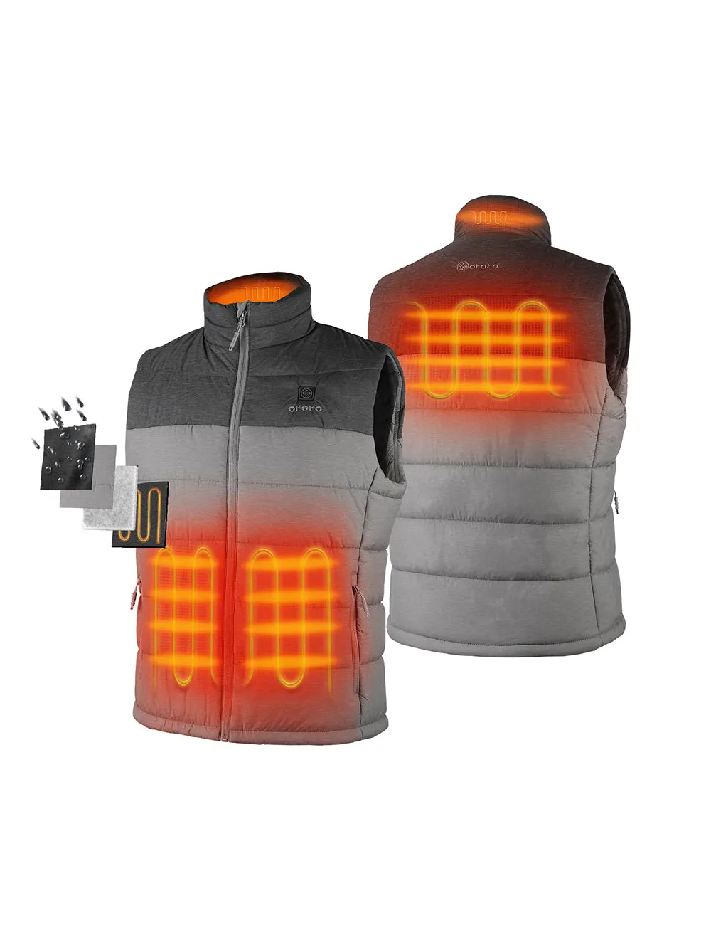 (Open-box) Men's Classic Heated Vest (Battery Set Not Included)