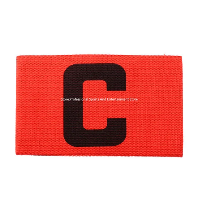 Outdoor Football Soccer Flexible Sports Adjustable Player Bands Fluorescent Captain Armband