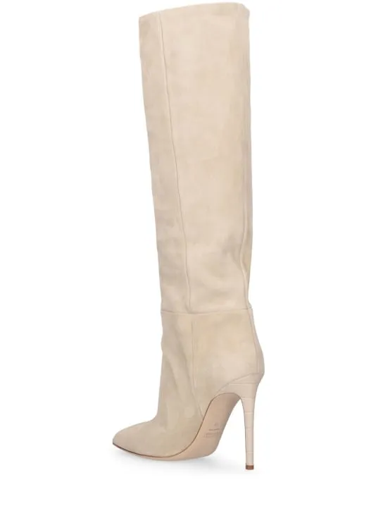 Paris Texas   105mm Suede tall boots 