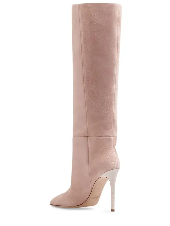 Paris Texas   105mm Suede tall boots 