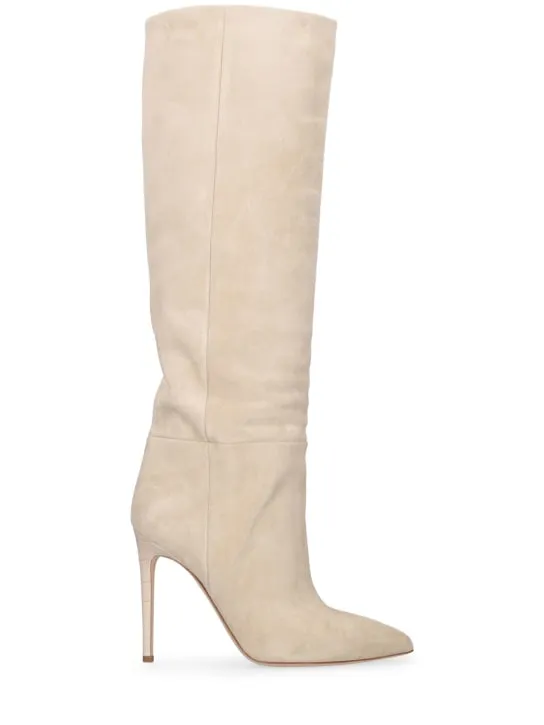 Paris Texas   105mm Suede tall boots 