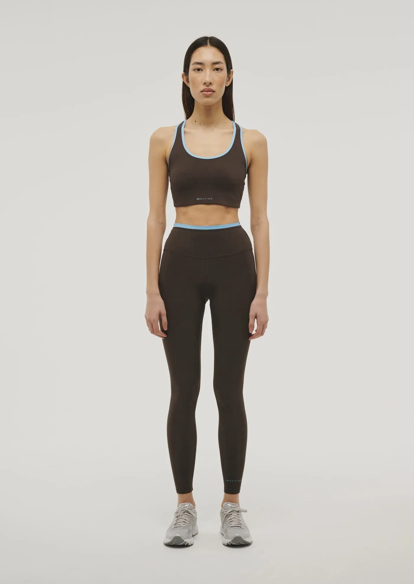 P.E Nation | Vita Full Length Legging - Coffee