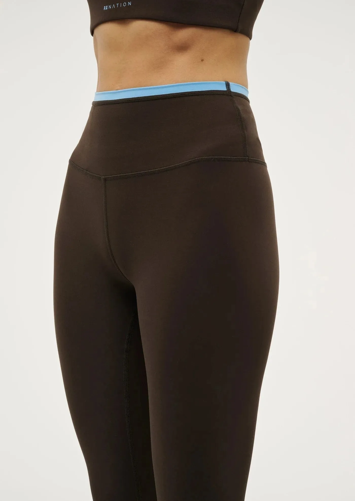 P.E Nation | Vita Full Length Legging - Coffee