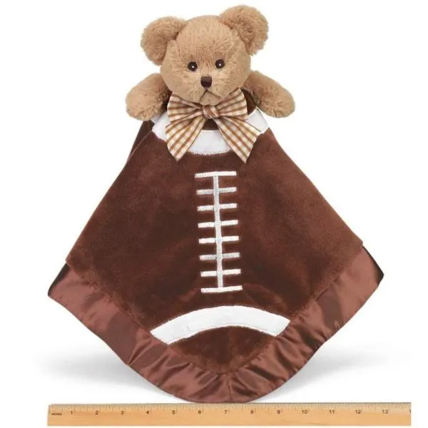 Plush Stuffed Animal Security Blanket Touchdown Football Snuggler