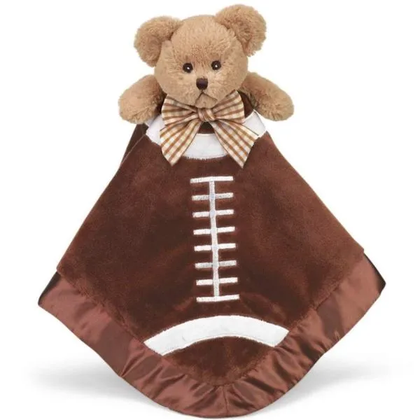 Plush Stuffed Animal Security Blanket Touchdown Football Snuggler