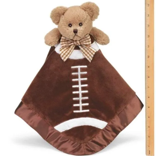 Plush Stuffed Animal Security Blanket Touchdown Football Snuggler