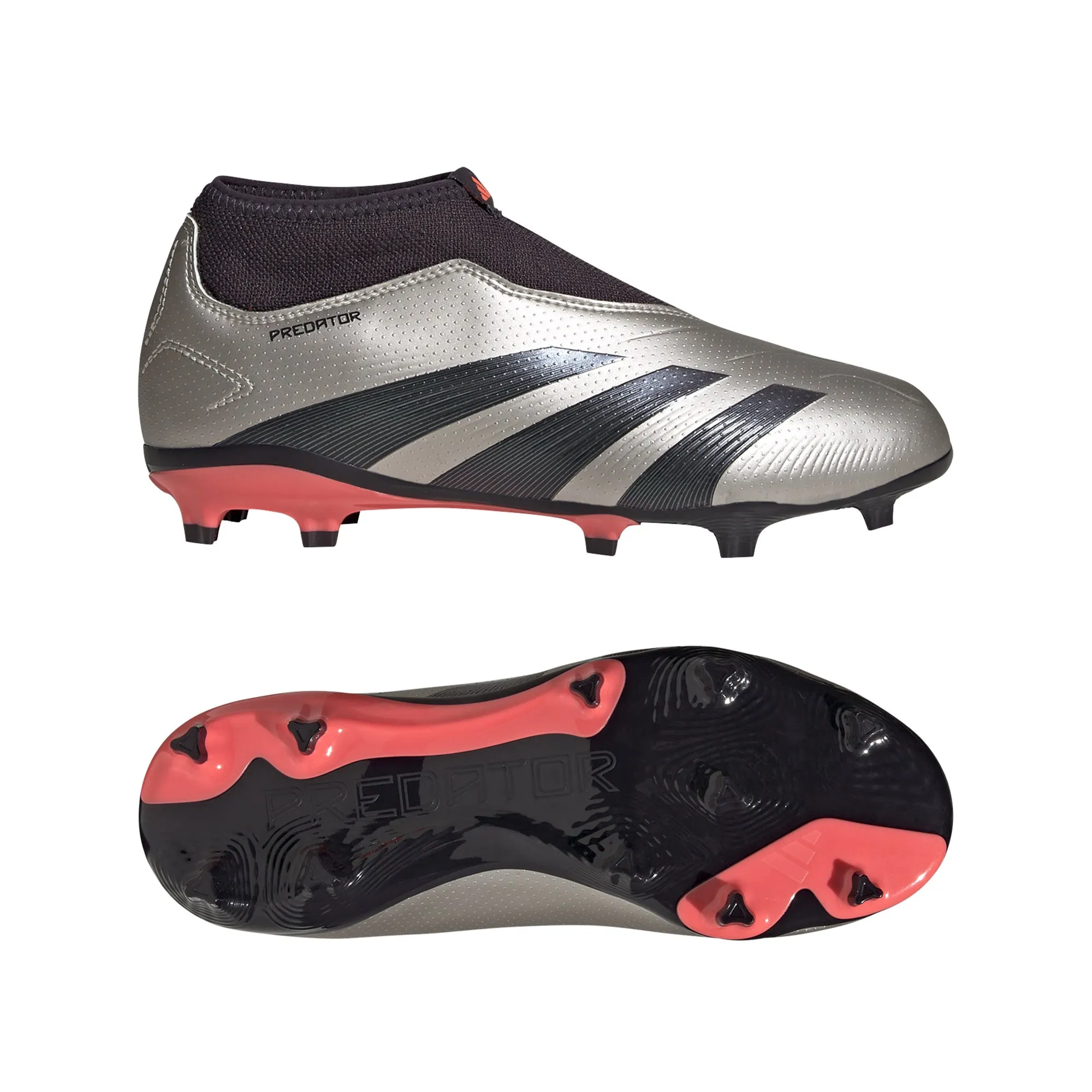 Predator League Laceless FG/AG Jnr Football Boots