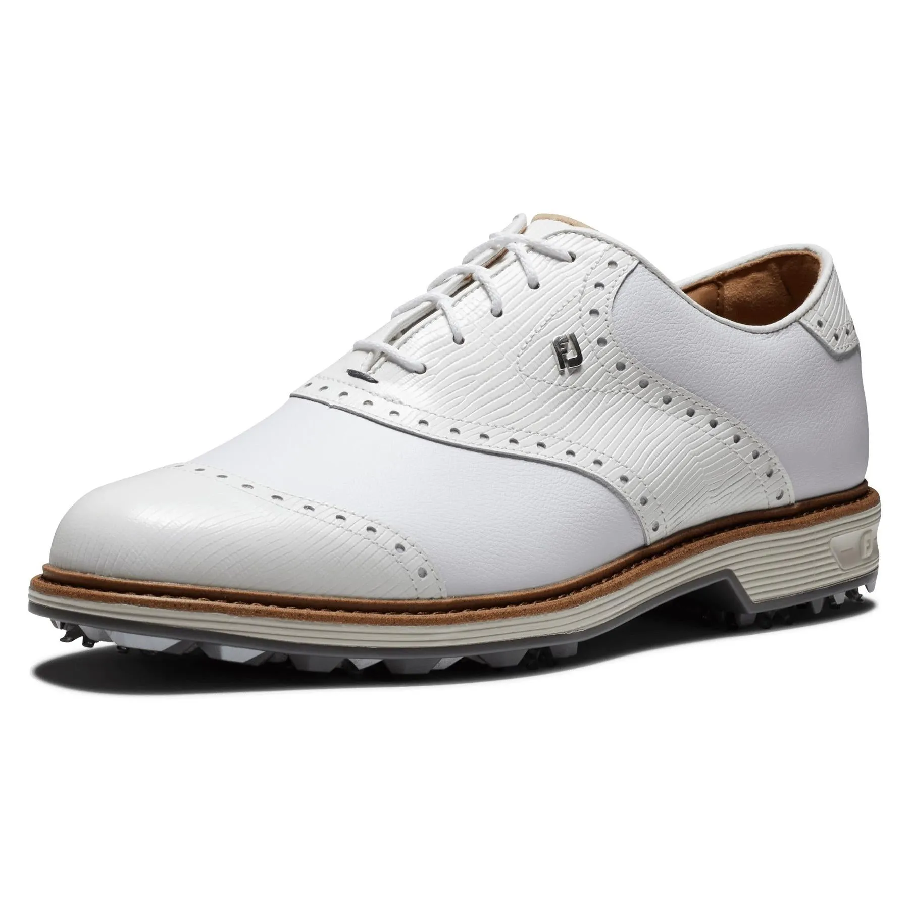 Premiere Wilcox DJ Golf Shoes White/White/Light Grey - 2025