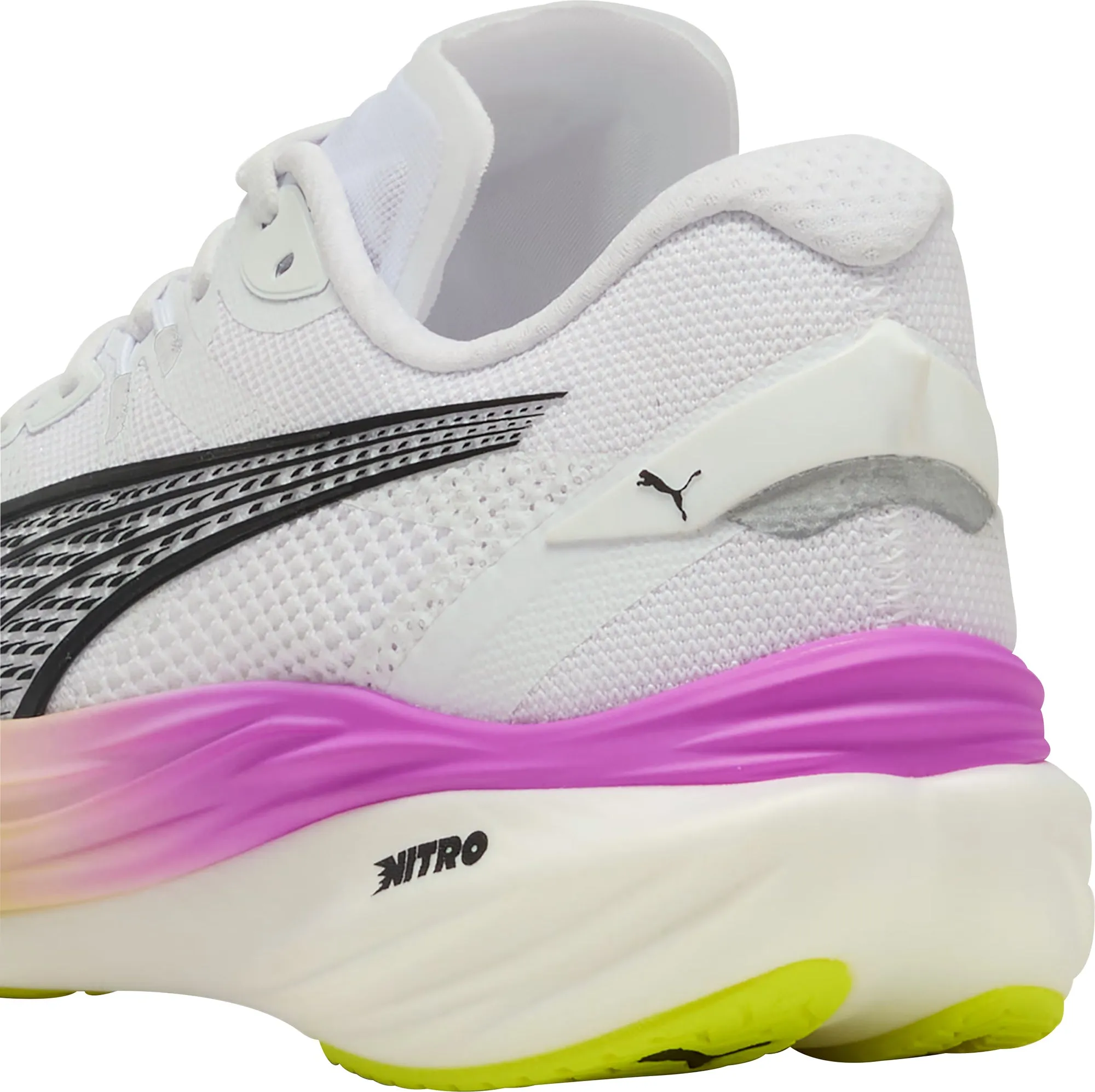 Puma Deviate Nitro 3 Mens Running Shoes - White