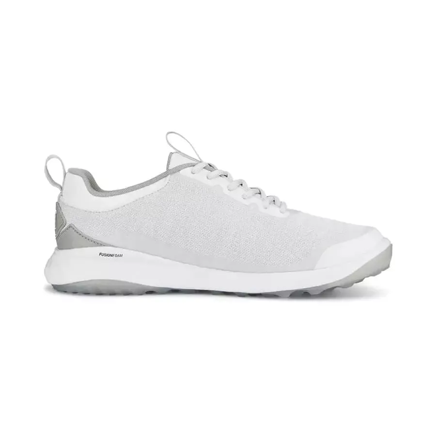 Puma Fusion Pro Spikeless Golf Shoes - White