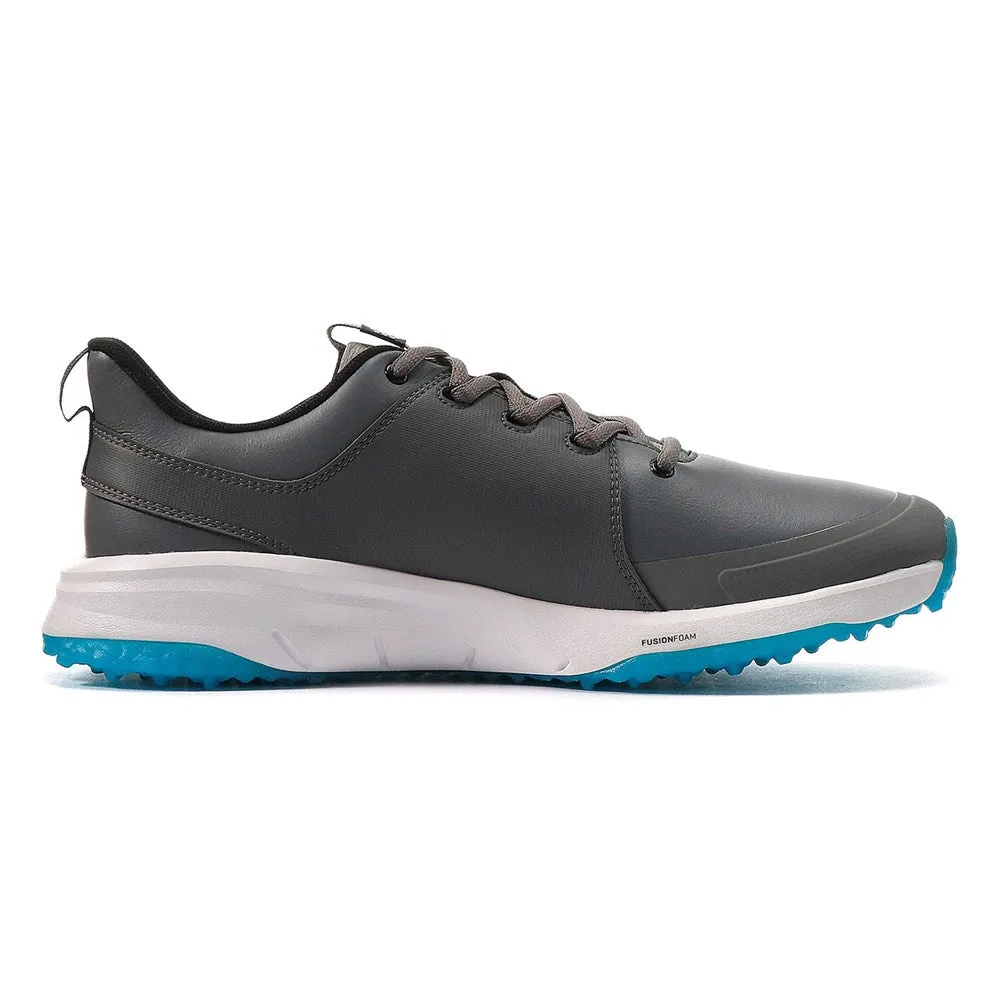 Puma Grip Fusion Pro 3.0 Golf Shoes - Quiet Shade/Puma Silver/Ibiza Blue