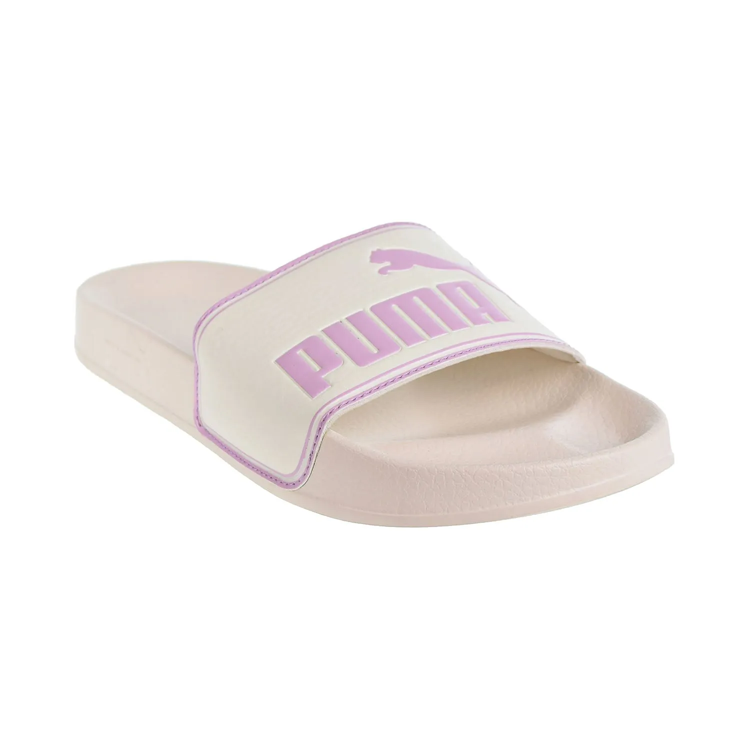 Puma Leadcat Big Kids/Men's Sandals Whisper White/Winsome Orchid