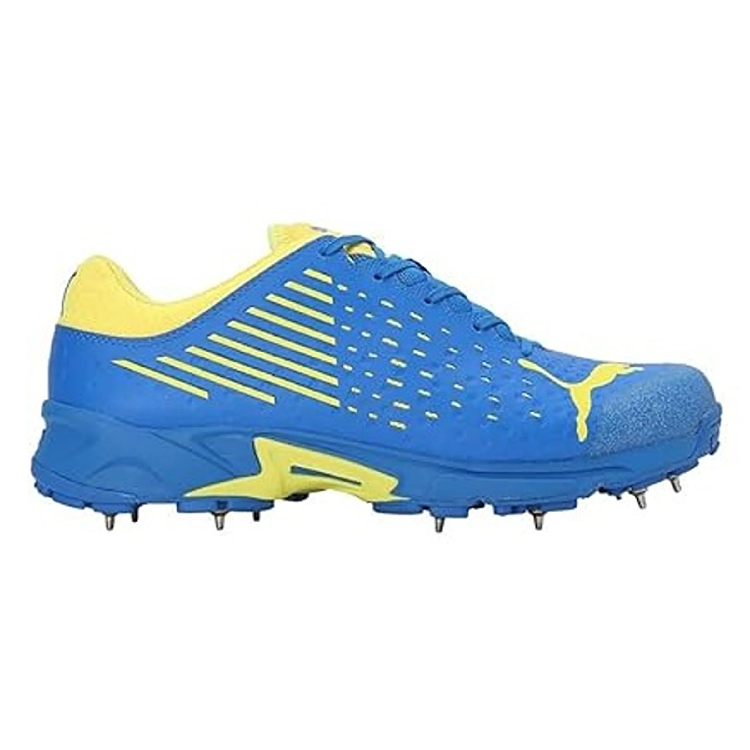 Puma Men's Spike 22.1 Unisex Cricket Shoe Ultra-Blue/Yellow - 10666808