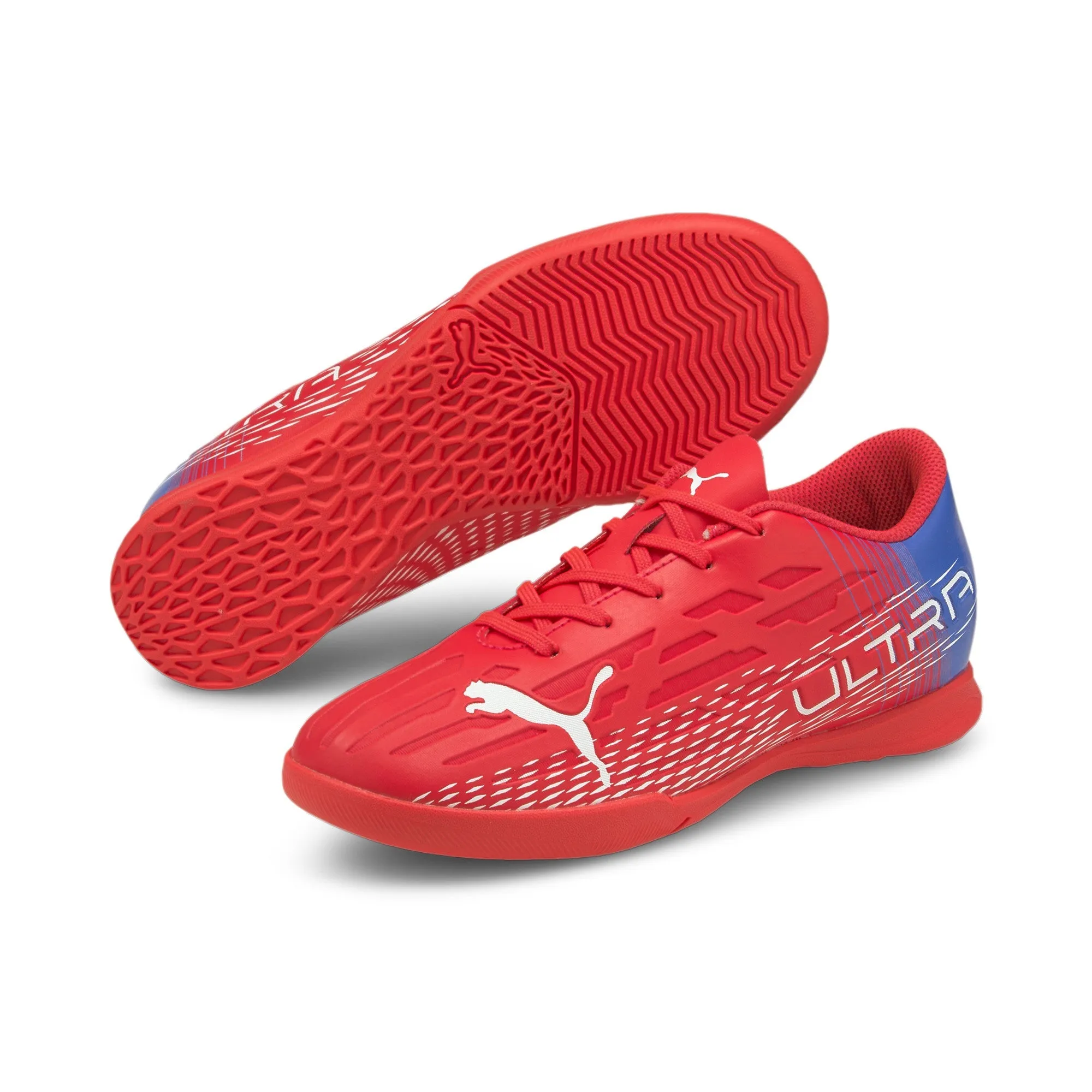 Puma Ultra 4.3 Indoor Boots- JUNIOR- Red