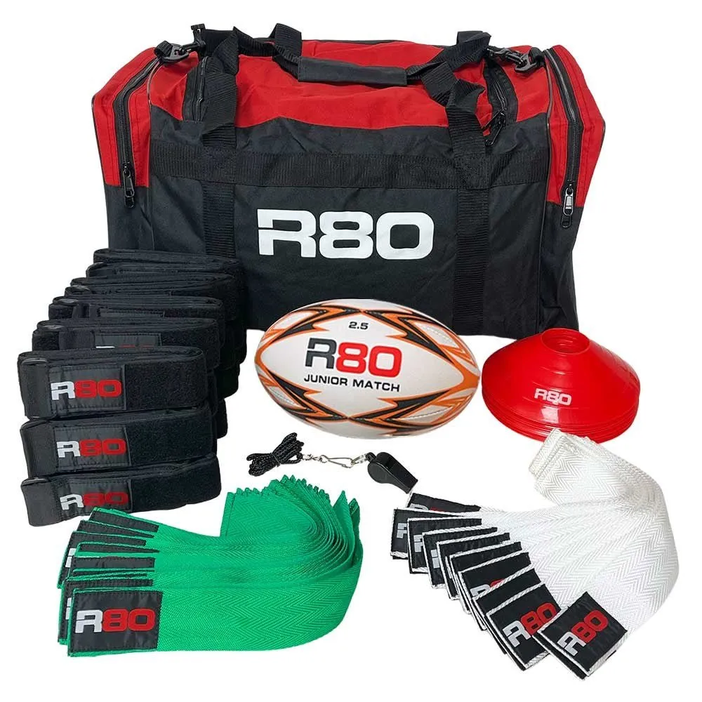 R80 Junior Rippa Rugby Game Sets -  15 Player Teams