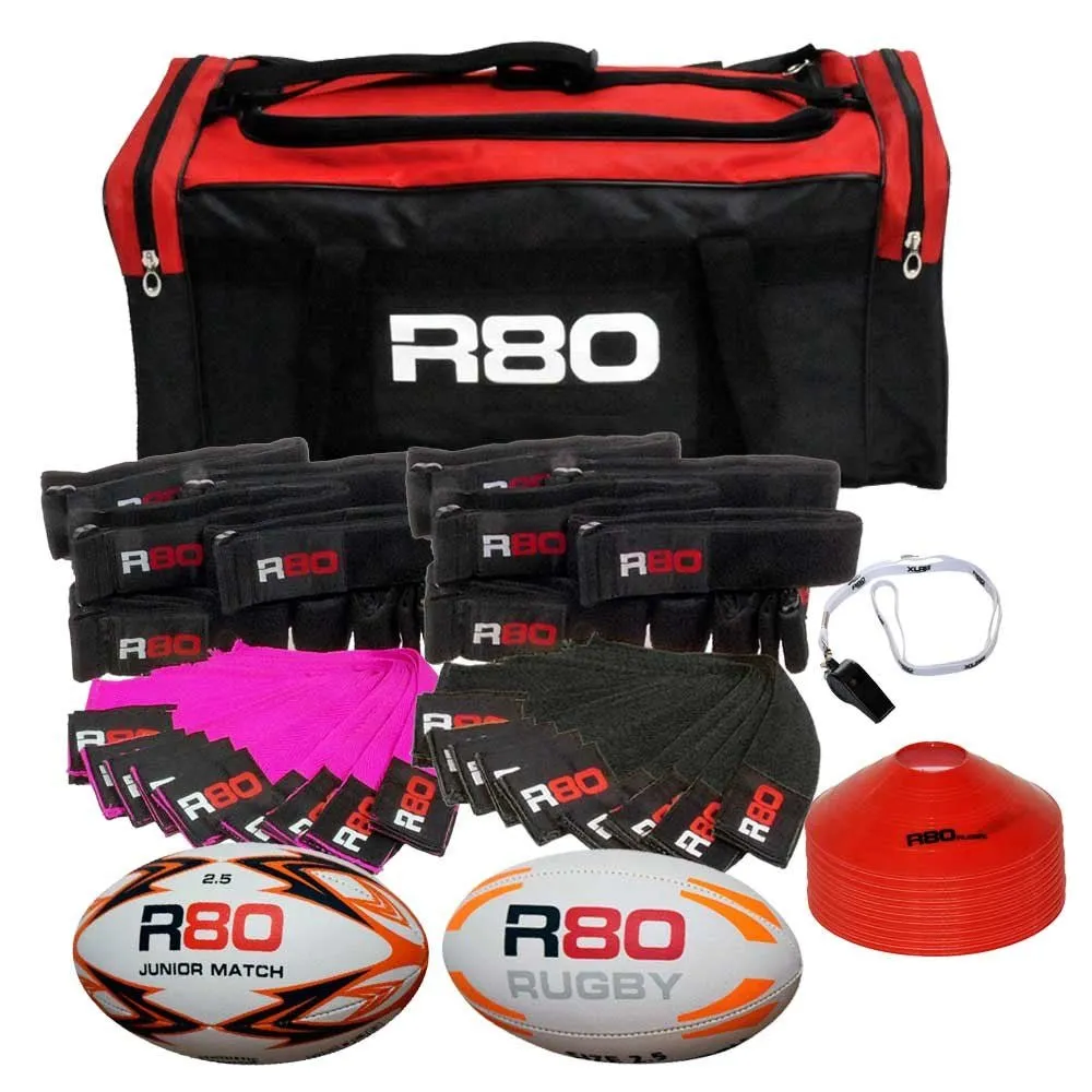 R80 Junior Rippa Rugby Game Sets -  15 Player Teams