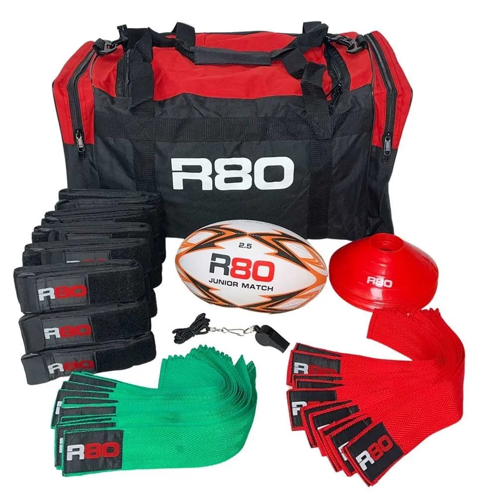 R80 Junior Rippa Rugby Game Sets -  15 Player Teams