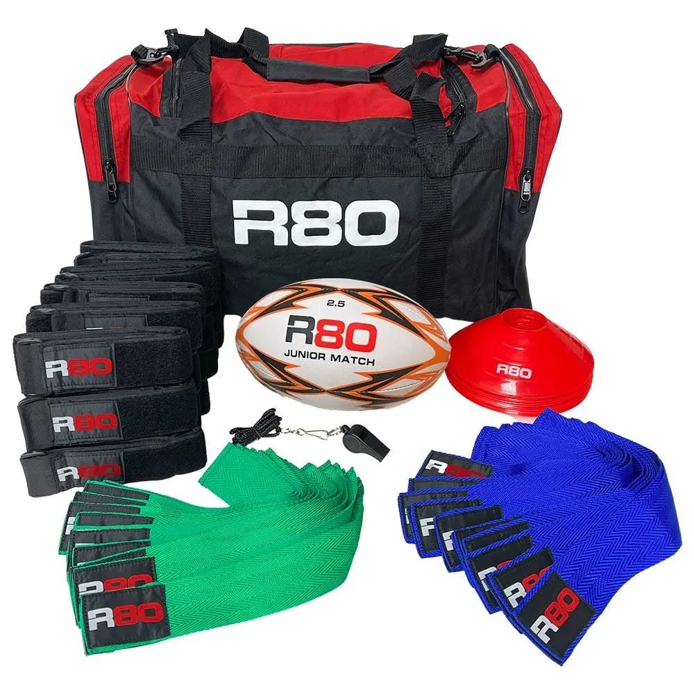 R80 Junior Rippa Rugby Game Sets -  15 Player Teams