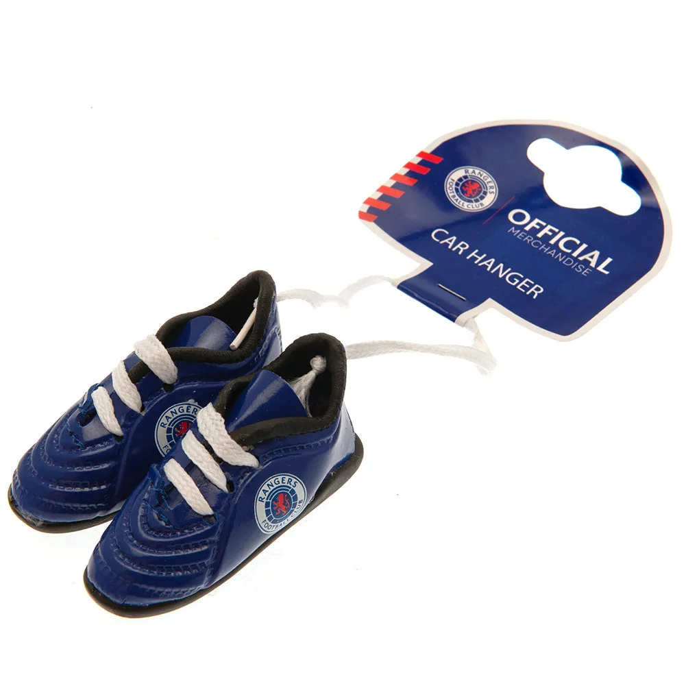 Rangers FC Mini Football Boots - Blue with Crest