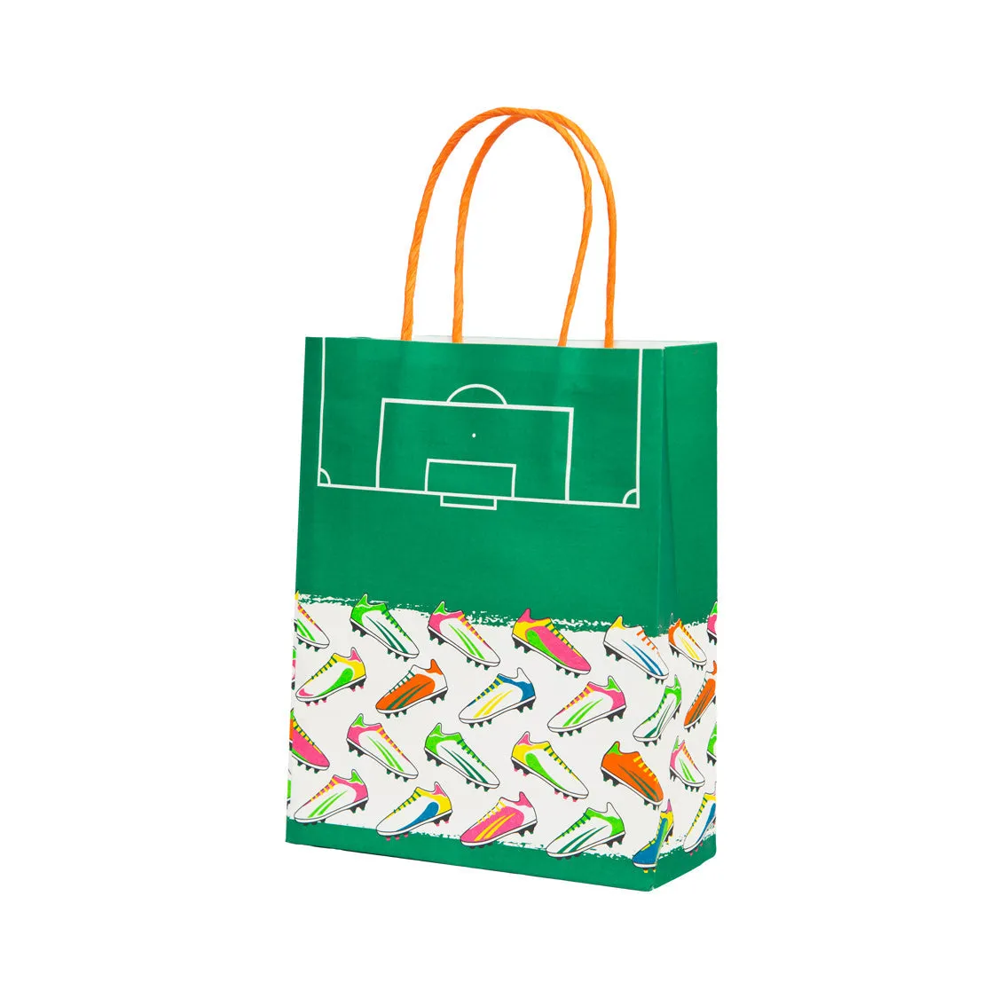 Recyclable Football Party Bags - 8 Pack