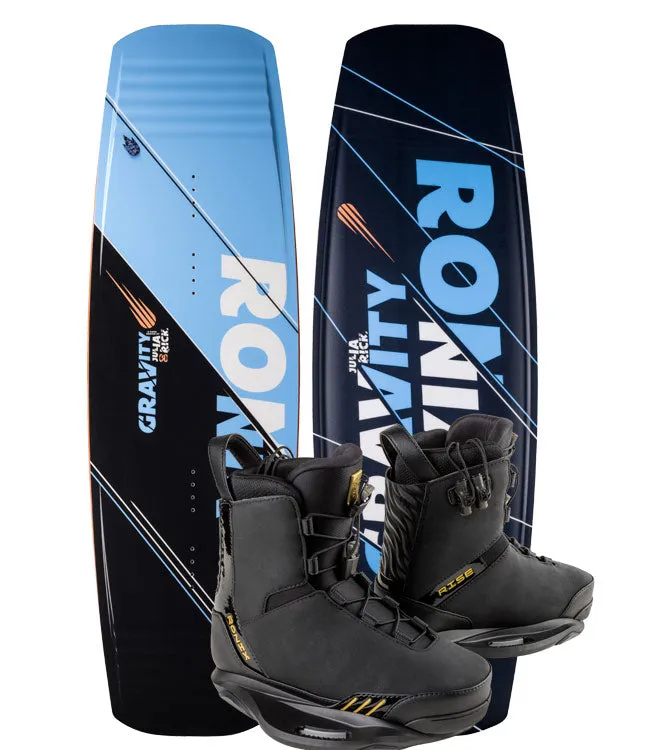 Ronix Gravity Wakeboard Package with Rise Boots (2024)