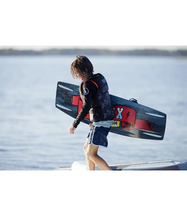 Ronix RX1 Boys Wakeboard Package with Vision Pro Boots (2025)