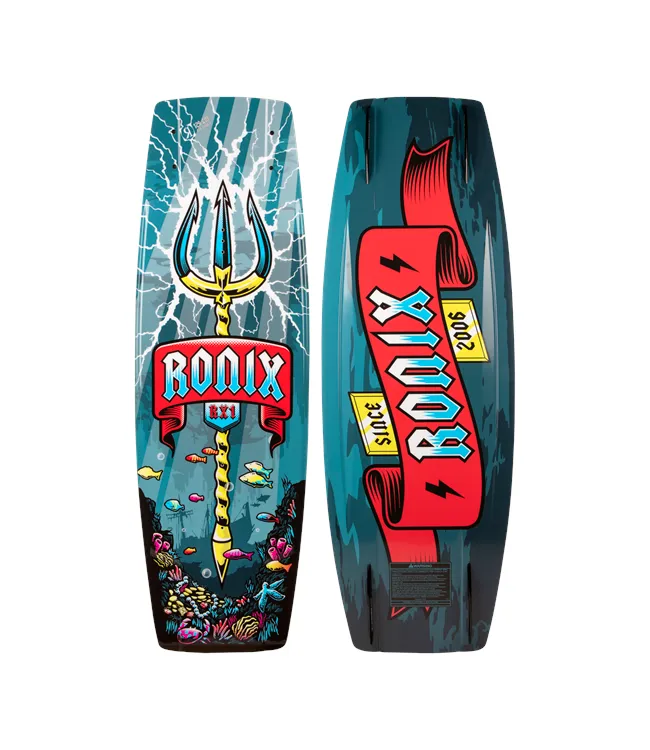 Ronix RX1 Boys Wakeboard Package with Vision Pro Boots (2025)