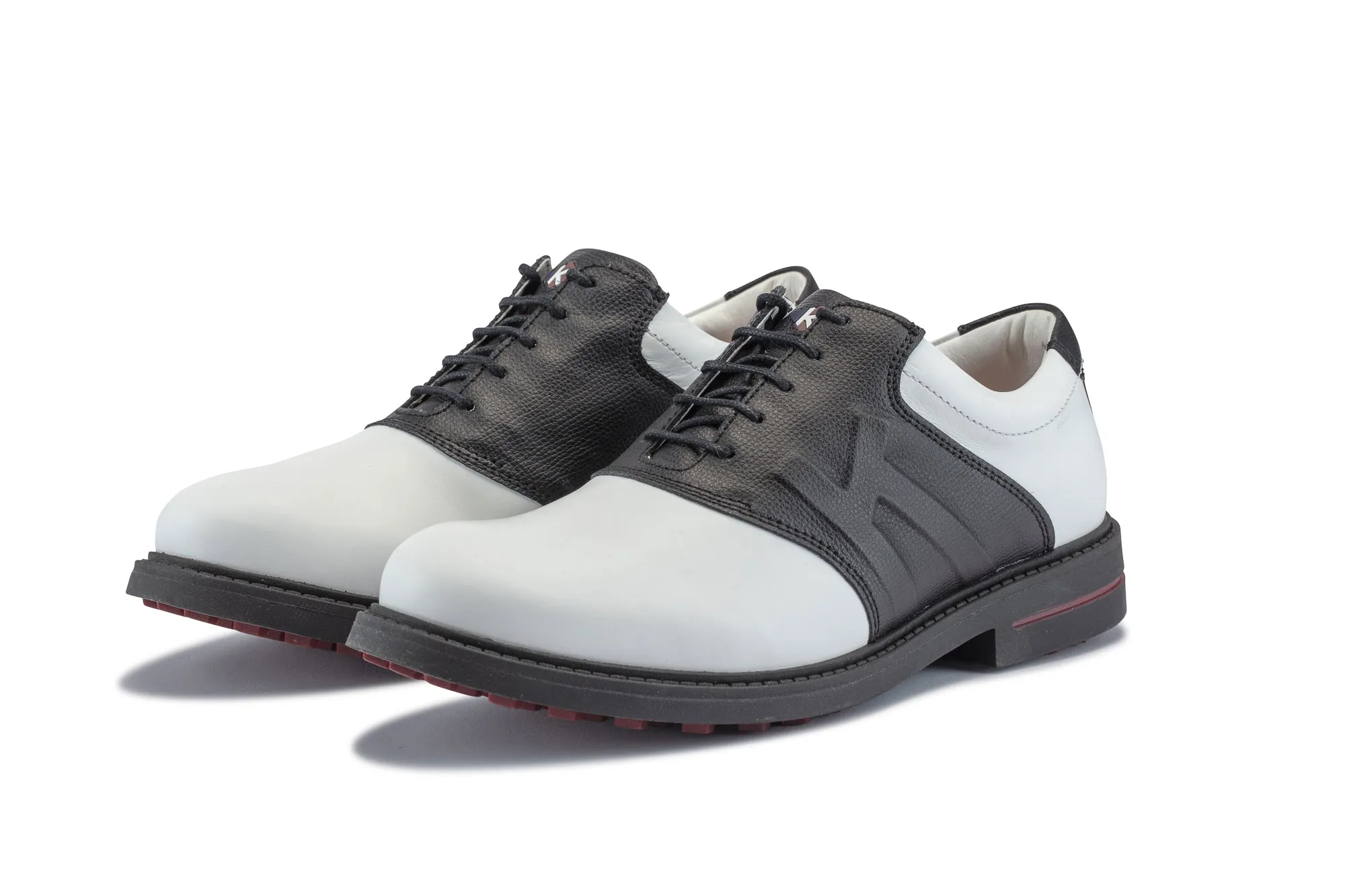 Scottsdale  06  White|Black   Men's Golf Shoes  S006 04