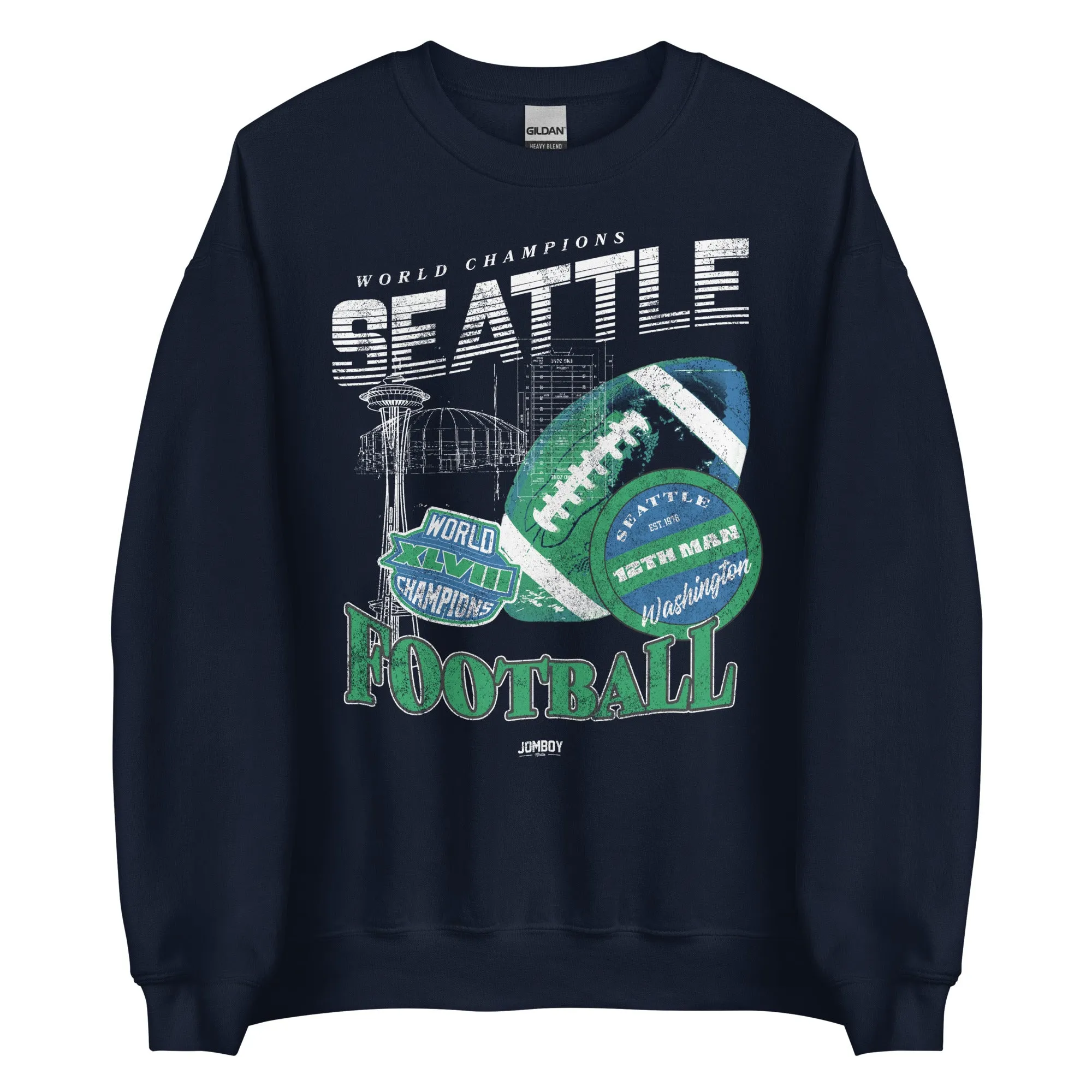 Seattle's 12th Man | Crewneck Sweatshirt