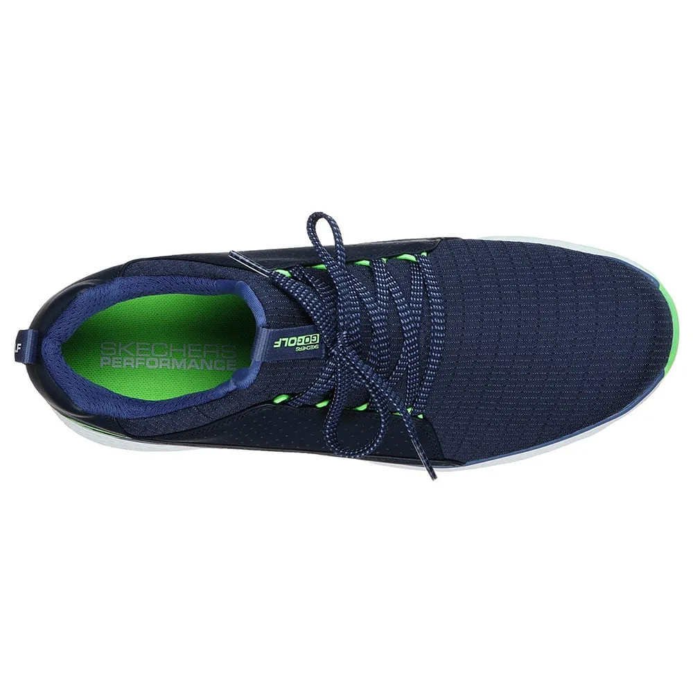 Skechers Go Golf Mojo Elite Spikeless Shoes - Navy/Lime