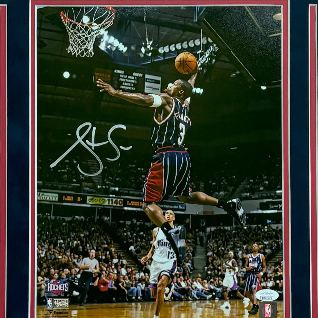 Steve Francis Hand Signed & Framed  11x14 Photo (JSA)