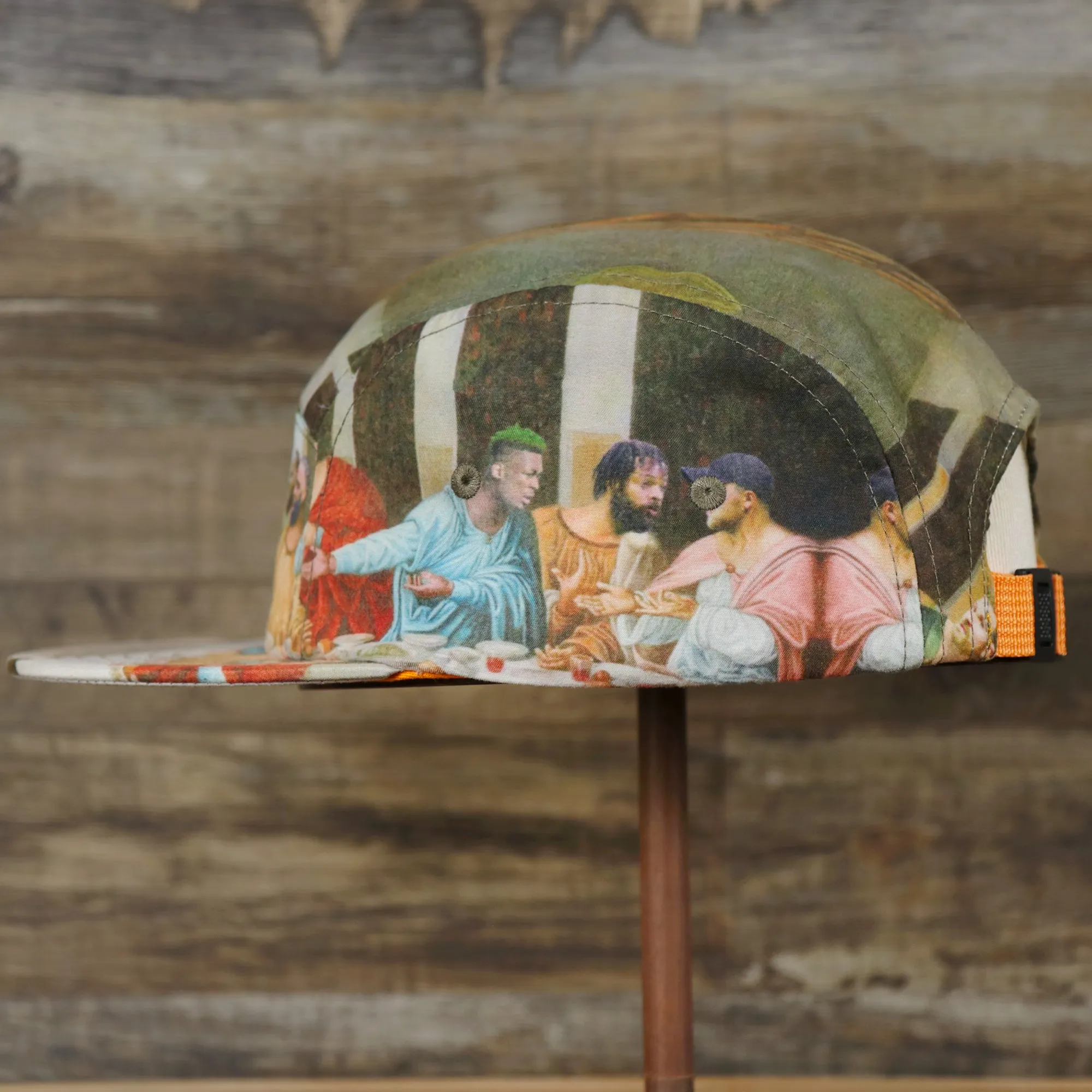 Still Hungry All Over Philly Football Players Print Five Panel Strapback Hat | Last Supper Inspired Philly Football Hat