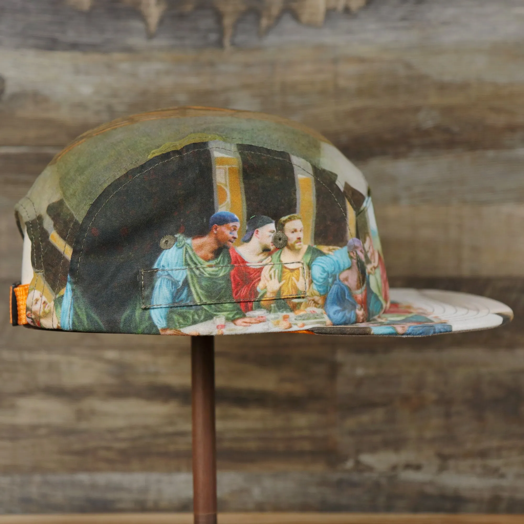 Still Hungry All Over Philly Football Players Print Five Panel Strapback Hat | Last Supper Inspired Philly Football Hat