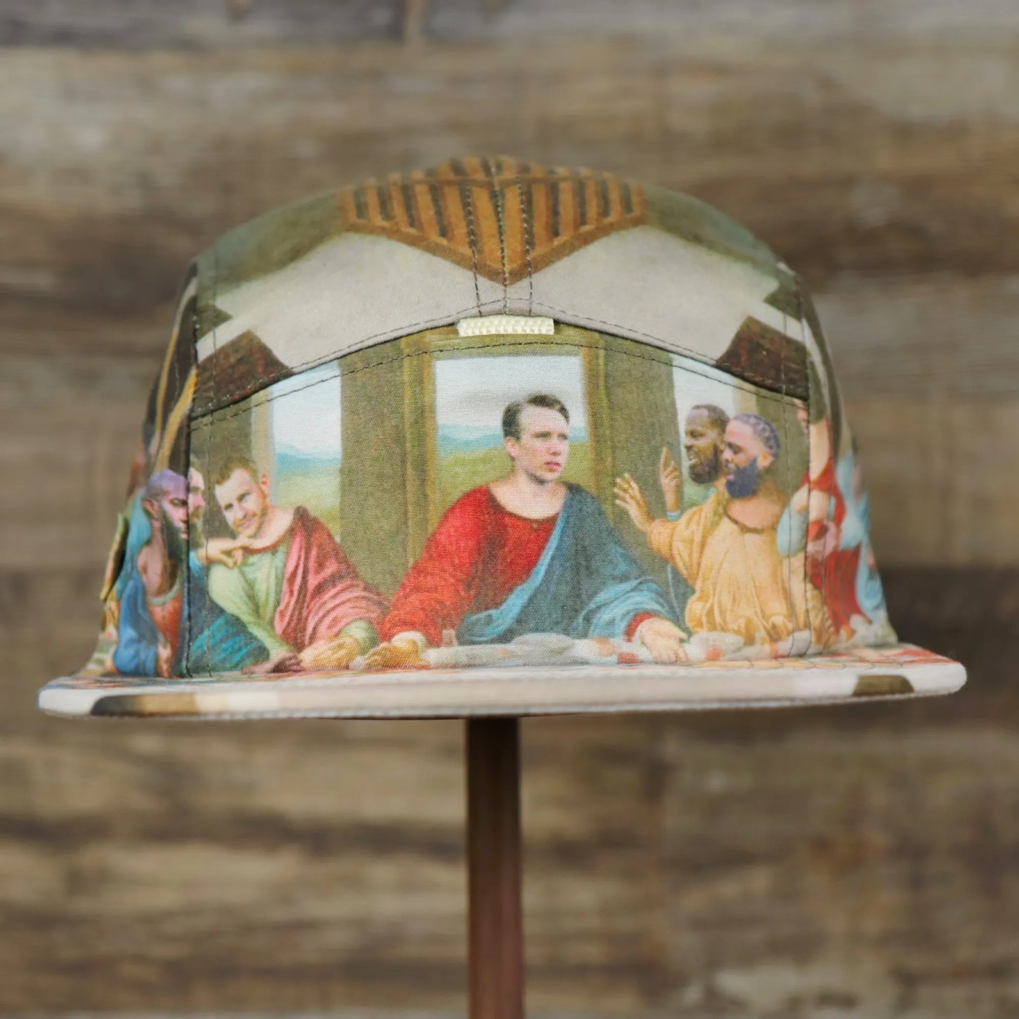 Still Hungry All Over Philly Football Players Print Five Panel Strapback Hat | Last Supper Inspired Philly Football Hat