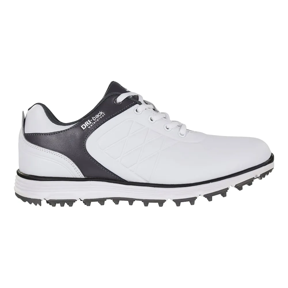 Stuburt Evolve DRI-Back Waterproof Spikeless Shoes - White/Storm