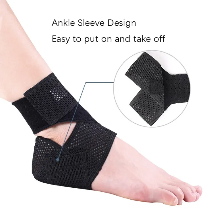 Summer Thin Type Anti-Twist Injury Sweat-Absorbent Breathable Strap Ankle Support(XL)