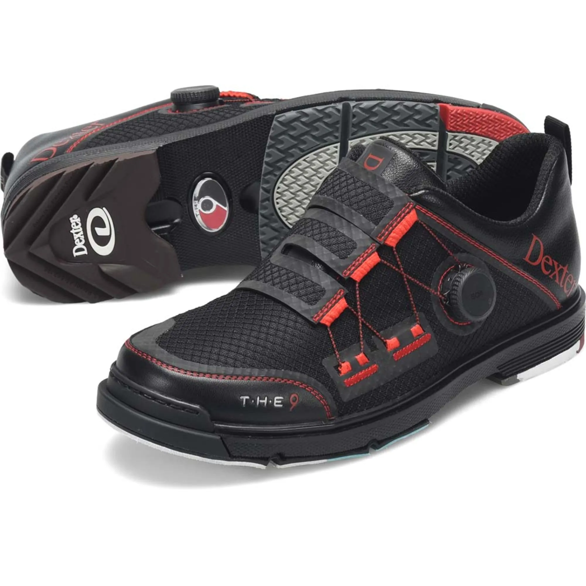 The 9 Stryker Boa Black/ Red Shoes