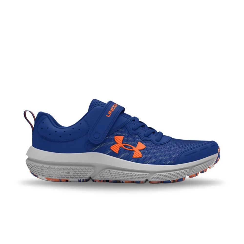 Under Armour Boys UA Assert 10 AC - Tech Blue/Mod Gray/Orange Blast